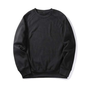 Sweat-shirts à capuche unisexes de haute qualité, brodés, teints unis, personnalisés, col rond, grande taille, pour hommes, en coton respirant - Product Image 4