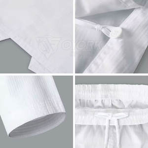 Kimono de Jiu-Jitsu et uniforme de Taekwondo à prix raisonnable avec logo personnalisé – Tenue d'arts martiaux - Product Image 6