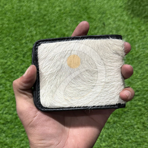 Portefeuille en cuir de vachette de luxe pour homme, organisateur minimaliste en cuir, artisanat haut de gamme fait main - Product Image 1
