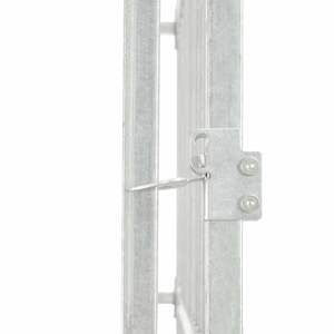 Caseta para Perros de Acero Plateado de Durabilidad Media, Rectangular, Casa para Mascotas y Muebles - Product Image 5