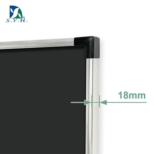 Magnetic <b>Wall</b> <b>Whiteboard</b> Aluminum Frame Plastic Corner Guards 1.8cm Thickness Single Sided CPSIA Certified for Writing Planning - Product Image 2