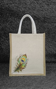 Canvas <b>Bag</b> (12x10x5)-Customizable Strap 1-1.9L Capacity handbags - Product Image 3