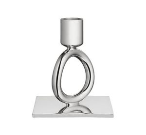 Elegante Portavelas de Aluminio para Centro de Mesa Moderno, Diseño Metálico Decorativo para Hogar y Bodas - Product Image 1