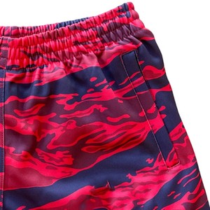 2026 New <b>Men's</b> Red Printed Sublimation Camo Swim Shorts Quick Dry Beach <b>Trunks</b> with Print Summer Pool and Surf Wear with Pockets - Product Image 5