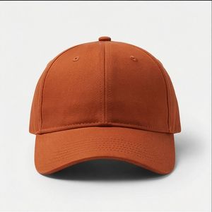 Gorras de Béisbol Color Naranja Oxidado, para Mujer, Ventiladas, Adaptables, Unisex, Gorra Moderna, de Algodón, Alta Calidad, A1, Moda - Product Image 1