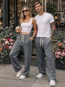 Custom Wide Leg Trousers Casual Streetwear Luxury Relaxed Fit Pleated Trousers Unisex Oversized Wide Leg Fashion <b>Pants</b> - Product Image 4