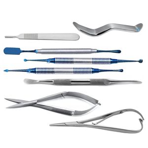 Kit de Cirugía Oral Periodontal Microquirúrgica, Instrumentos Quirúrgicos Dentales de Acero Inoxidable de Grado Quirúrgico, Autoclavables, con Certificación CE - Product Image 1