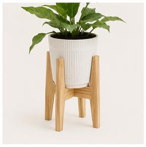 Eco-Friendly Modern Wooden Plant Stand Adjustable Indoor Flower <b>Pot</b> <b>Holder</b> for Living Room Balcony & Garden Decor In Best Price - Product Image 1