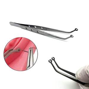 Pinzas Dentales de Acero Inoxidable de Alta Calidad, Tipo Alicate, con Punta Angular Serrada, Reutilizables, para Uso Quirúrgico - Product Image 6