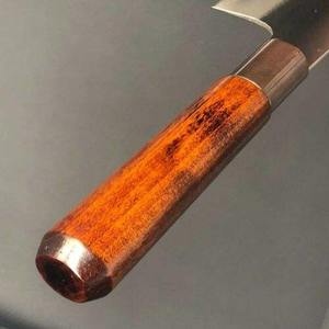 Ensemble de couteaux de chef en acier Damas NM, faits à la main, de haute qualité, avec étui en cuir pour couper les légumes - Product Image 5