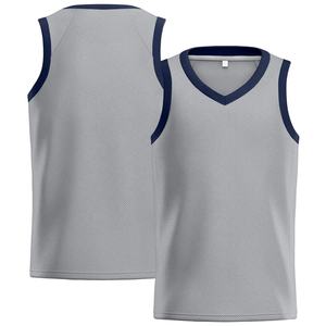 Maillots de basketball personnalisés sublimés vierges, dernière collection, vente en gros, 100 % polyester, maillots et uniformes de basketball - Product Image 5