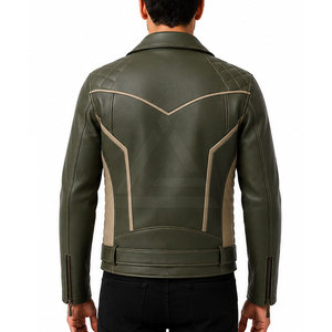 Chaqueta de Cuero Premium para Motociclistas, Estilo Clásico, Construcción Duradera y Cómoda para Uso Diario - Product Image 4
