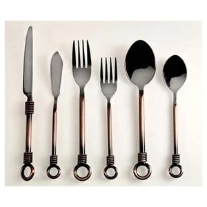 Ensemble de couverts en acier inoxydable, résistant au lave-vaisselle, avec une brillance durable pour une utilisation quotidienne en cuisine et à table - Product Image 6