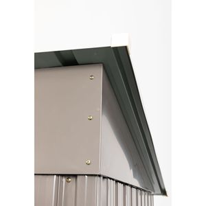 Casetta da Giardino in Metallo 6x4 Piedi, Resistente alle Intemperie per Uso Interno ed Esterno - Product Image 5