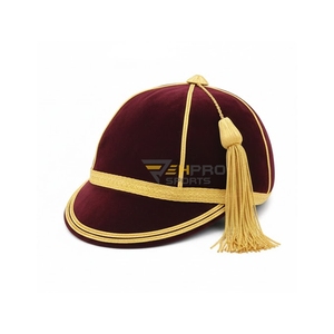 Fabricant de casquettes d'honneur en velours ajustables personnalisées, unisexes, pour la présentation sportive et les casquettes d'honneur, couleurs personnalisées - Product Image 3