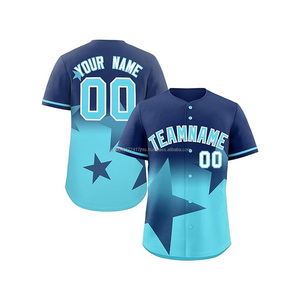 Maillots de baseball et de softball imprimés les plus vendus, prix de gros, derniers uniformes de baseball, vêtements d'équipe haut de gamme, chemises personnalisées avec logo - Product Image 6