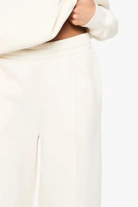 Pantalones de lona de pierna ancha para mujer con logotipo personalizado, de corte holgado, largos, casuales de invierno, ecológicos y de talla grande. - Product Image 2