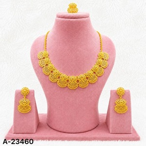 Women's Brass Silver Plated Zinc Alloy <b>Bridal</b> <b>Jewelry</b> <b>Set</b> Zircon Stones Classic Necklace Earrings Ring Wedding Engagement Model - Product Image 5