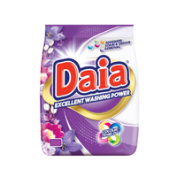 DAIA Deterjen Bubuk Ramah Lingkungan 2.1kg untuk Pakaian Melindungi Warna Kain & Menghilangkan Noda Model 0 Buatan Malaysia