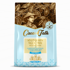 Bolas Crujientes de Chocolate Blanco HALAL para Decoración de Pasteles y Repostería, Suministros para la Industria Alimentaria, Etiqueta Privada Personalizada - Product Image 1