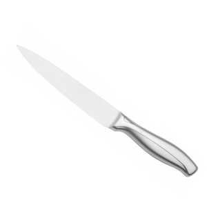 Cuchillos Utilitarios Modernos con Mango Curvo de Acero Inoxidable y Hoja Afilada para Cortar Alimentos en la Cocina Profesional - Product Image 3