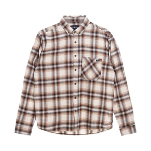Premium Cotton Streetwear Plaid Shirt Private <b>Label</b> Wholesale Flannel Shirts Urban Streetwear Brushed Cotton Fashion Clothing - Product Image 1