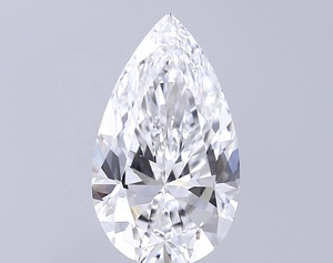 Finest Lab Grown CVD Diamond 3,50 CT Pear Cut IGI Certified E Color VVS2 Clarity 13,97mm Piedra central ideal para anillo de compromiso - Product Image 1