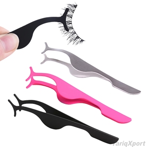 Stainless Steel Eyelash Curler & Applicator Professional False Lash Folder Custom Logo <b>Makeup</b> <b>Tool</b> Wholesale - Product Image 5