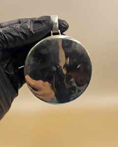 Colgante de Calavera de los Tres Monos Sabios, Plata 925, Colgante Hip Hop, No Vea, No Oiga, No Hable, Colgante de Lujo para Fiesta, para Hombre - Product Image 6