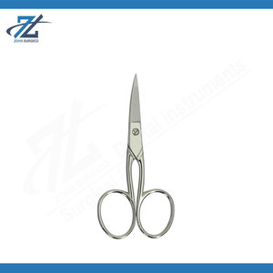 Ciseaux à cuticules professionnels Staleks en acier inoxydable, outil de beauté pour éliminer les peaux mortes, manucure de précision, soin des ongles, fabriqué au Pakistan - Product Image 2