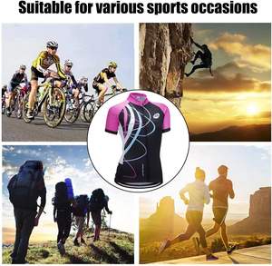 Ensemble de maillot de cyclisme personnalisé professionnel, respirant, sublimation, vêtements de vélo en spandex et polyester, kit de short à bretelles à manches courtes - Product Image 6