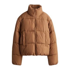 Veste d'hiver matelassée pour homme avec col montant, écologique et imperméable, fabriquée sur mesure au Pakistan, prix de gros - Product Image 1