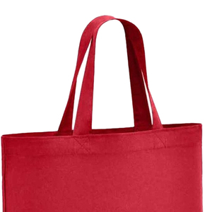 กระเป๋าผ้าแคนวาสหูสั้นสำหรับโปรโมชั่น  พร้อมสกรีนโลโก้  กระเป๋าของขวัญ - Product Image 4