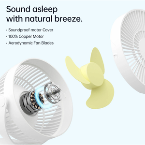 Ventilador de Escritorio con Clip Jisulife FA18S (Color Blanco) - Product Image 4