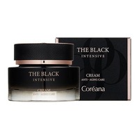 Crème Visage Coréenne Anti-Âge Intensive K-Beauty 50ml au Complexe Noir, Niacinamide, Acide Hyaluronique et Or, pour Tous Types de Peau