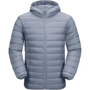 Wholesale <b>Padded</b> Quilted Puffer Jacket Unisex Winter Windproof Breathable Outerwear Sports Winter Softshell Hood Quilted Jackets - Product Image 4