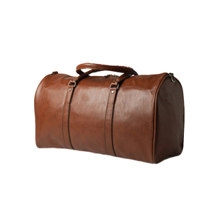 Factory Price Genuine <b>Leather</b> Waterproof Zipper Luggage Travel <b>Bag</b> High Quality Large Capacity Duffle Tote Can Custom Logo - Product Image 2