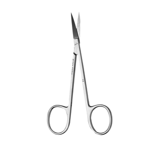 Tijeras Curvas Iris, Instrumento Quirúrgico para Corte y Disección Precisa de Tejidos Finos, Procedimientos Médicos, Dentales y Quirúrgicos - Product Image 1