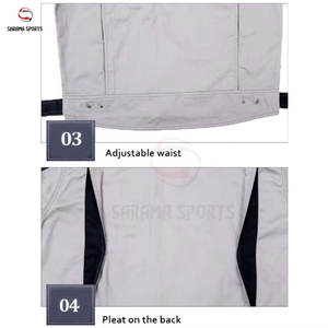 Vêtements de travail haute visibilité coupe-vent avec bandes réfléchissantes, nouveau design bicolore, combinaisons de sécurité pour l'industrie - Product Image 4