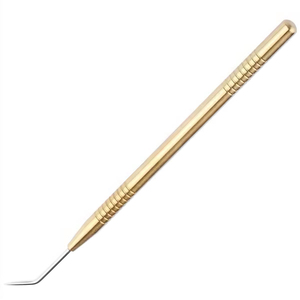 Outil d'isolation pour rehaussement de sourcils végétalien premium, revêtement doré, en acier inoxydable de qualité chirurgicale, permanente rapide 5-8 min pour usage professionnel - Product Image 3