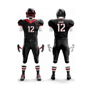 American Football Jersey Pants High Quality Sport Uniform <b>Sets</b> Customized <b>Colour</b> Breathable - Product Image 5