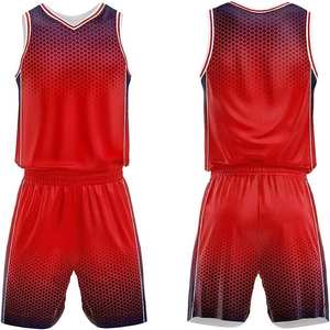Ensemble d'uniformes de basketball personnalisés violet et turquoise, respirant, séchage rapide, maillot et short par sublimation, tenue de sport d'équipe - Product Image 3