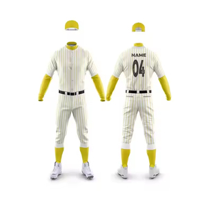 Camisa de Béisbol para Hombre con Botones, Uniforme de Béisbol Directo de Fábrica – Ropa Deportiva Personalizada al por Mayor, Uniforme de Equipo de Béisbol Moderno - Product Image 5