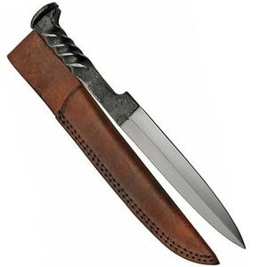 Cuchillo de Cocina Jexmoo Personalizado, Hecho a Mano, de Acero al Carbono, con Hoja Multifuncional, Regalo para Chef - Product Image 1