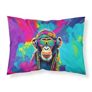 Nuevo, ligero, Súper suave, Hippie, Animal, chimpancé, funda de almohada estándar, juego de sábanas y fundas de almohada decorativas de fácil cuidado - Product Image 1