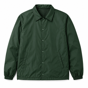 Blouson Bomber à Capuche Personnalisé en Polyester/Coton pour Homme, Fermeture Éclair, Coupe-Vent, Vente en Gros, Streetwear Vierge, Léger, Marque Privée, Décontracté - Product Image 4
