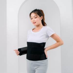 Corsé de Bambú de Grado Exclusivo Hecho con Goma Elástica y Cinta de Algodón, Lavable, Transpirable, Diseño Elástico para Cintura - Product Image 1