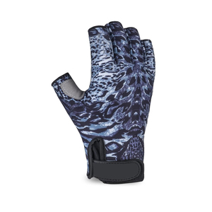 Wholesale Sublimation Cycling Gloves Half Finger Printed Adult Youth Mountain Cycling Custom Design Sublimation Cycling Gloves - Product Image 3
