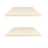 Surmatelas de lit Queen 180 cm en caoutchouc naturel hypoallergénique, réversible, toutes saisons, de qualité supérieure, pour hôtels et écoles