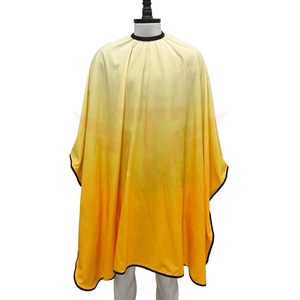 Capes de coiffure et tabliers de barbier de luxe en nylon écologique, imperméables, surdimensionnés, avec logo personnalisé, pour salon de coiffure - Product Image 3